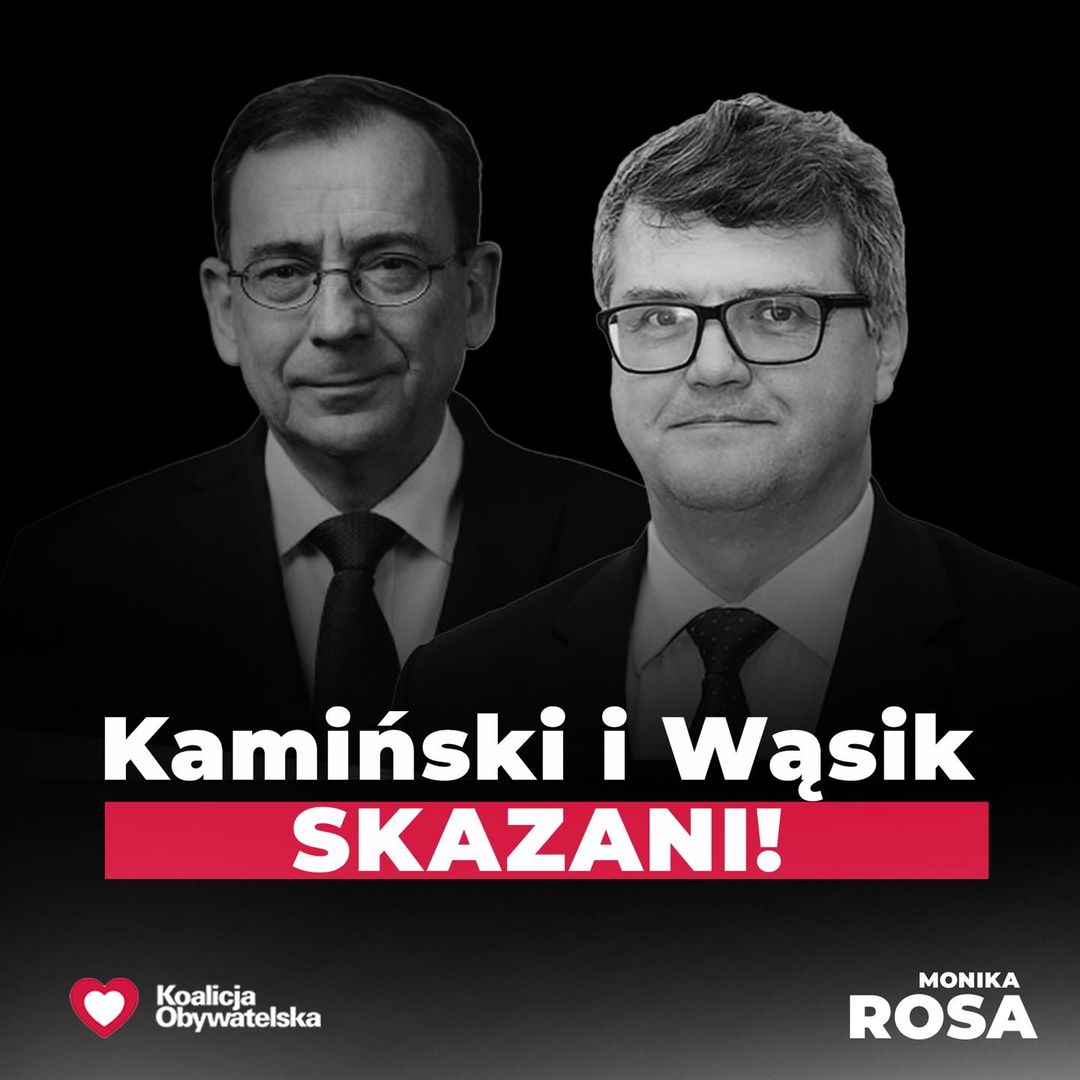 Mariusz Kami Ski I Maciej W Sik Skazani Monika Rosa