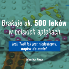 Brakuje ok. 500 leków w polskich aptekach