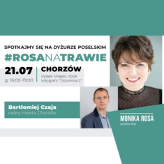 #RosaNaTrawie w Chorzowie – dyżur poselski