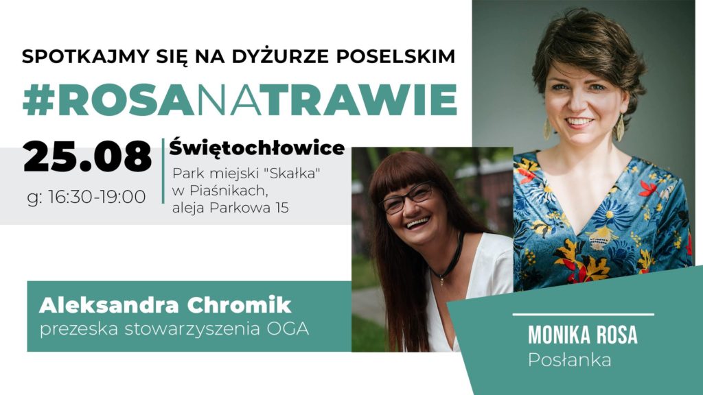 #RosaNaTrawie w Świętochłowicach | Monika Rosa