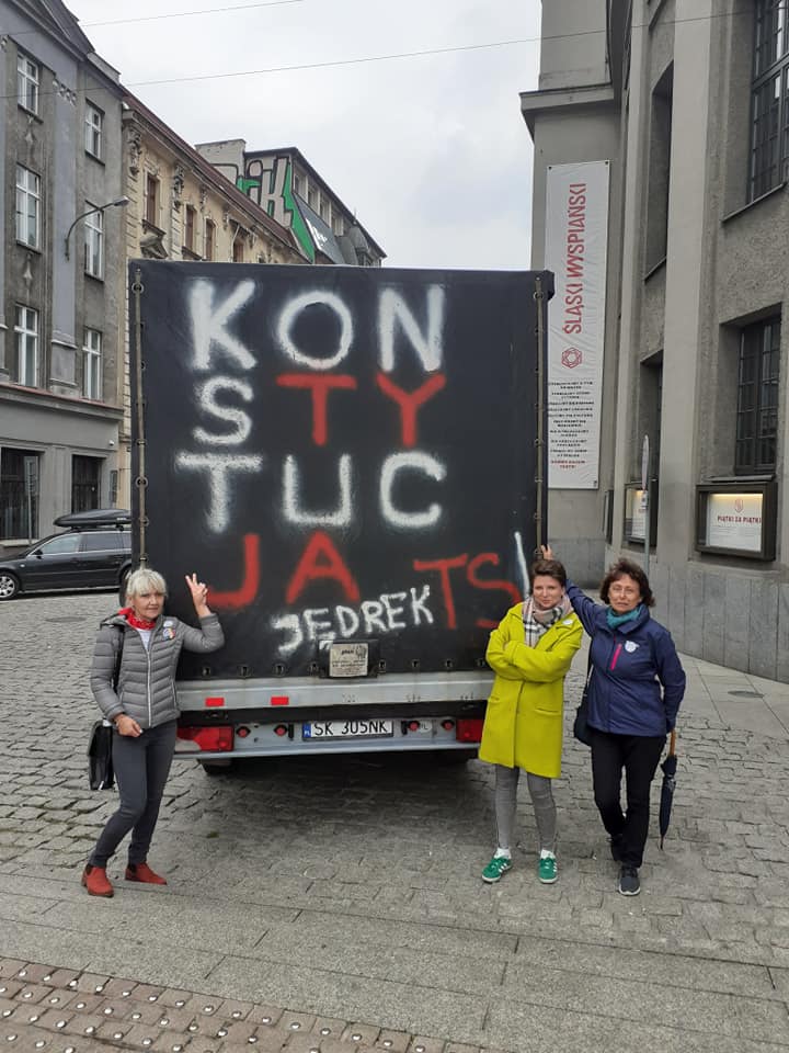 Protest matek osób z niepełnosprawnościami, Chorzów, Katowice | Monika Rosa