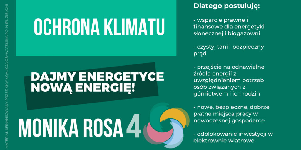 Dajmy energetyce nową energię! | Monika Rosa