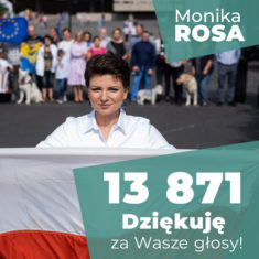 Dziękuję za Wasze głosy. Dziękuję za wsparcie!