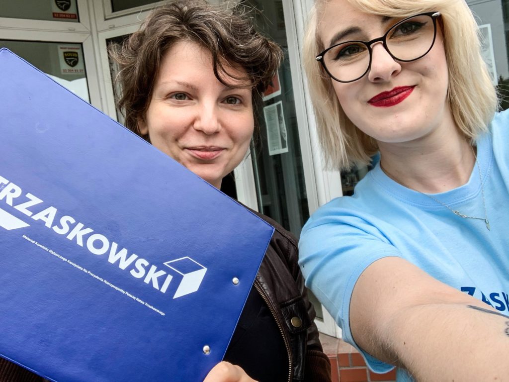 Zbieramy podpisy i wspieramy Rafała Trzaskowskiego | Monika Rosa