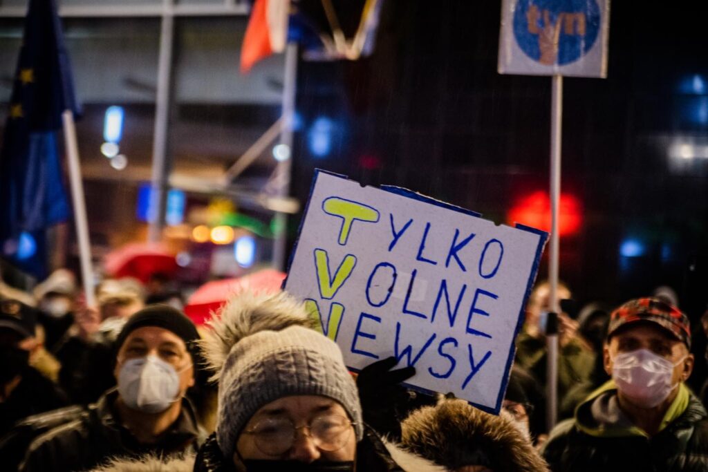 Protest przeciw #lexTVN | Monika Rosa