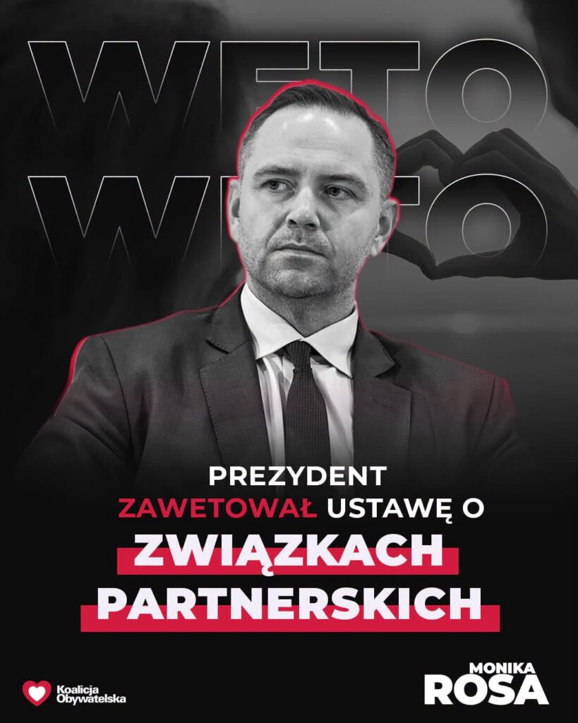 Nawrocki zawetował ustawę o statusie osoby najbliższej